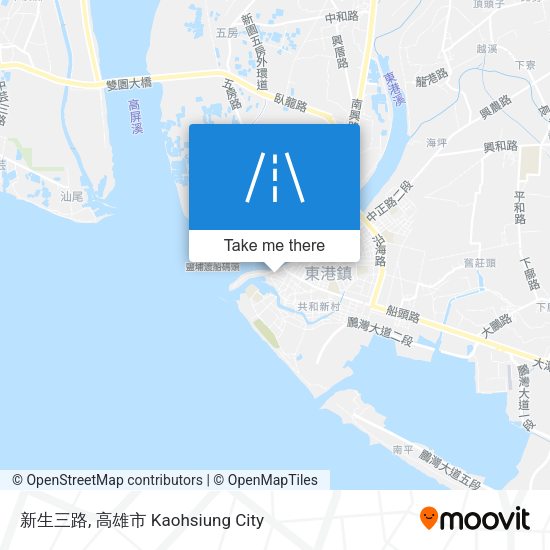 新生三路 map