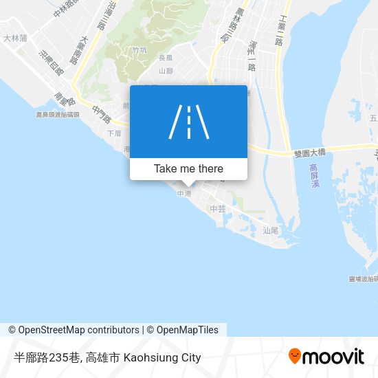 半廍路235巷地圖