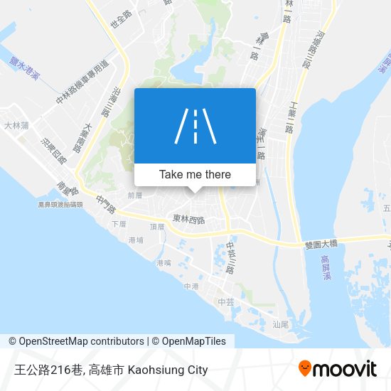 王公路216巷 map