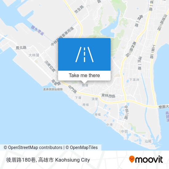 後厝路180巷地圖