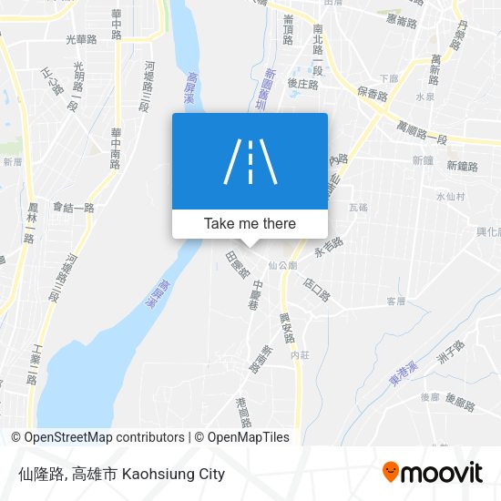 仙隆路 map