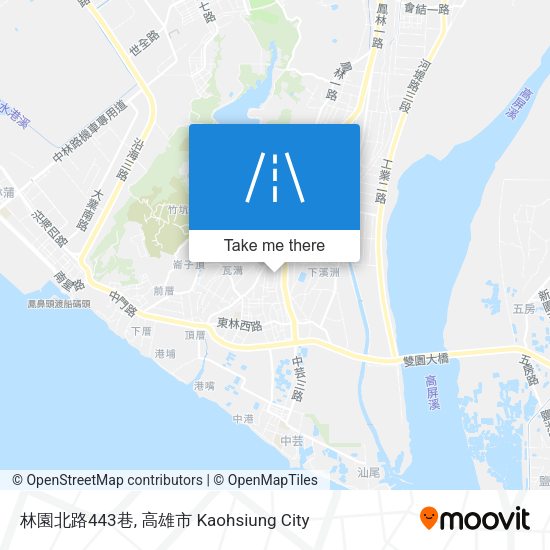 林園北路443巷 map