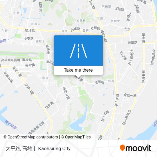大平路 map