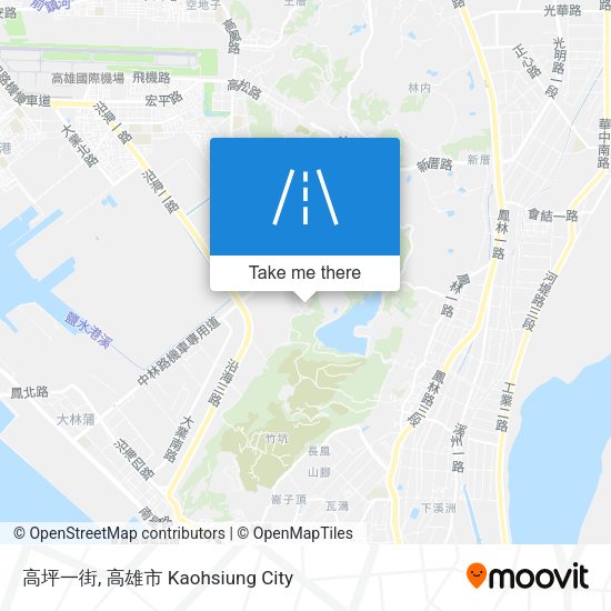 高坪一街地圖