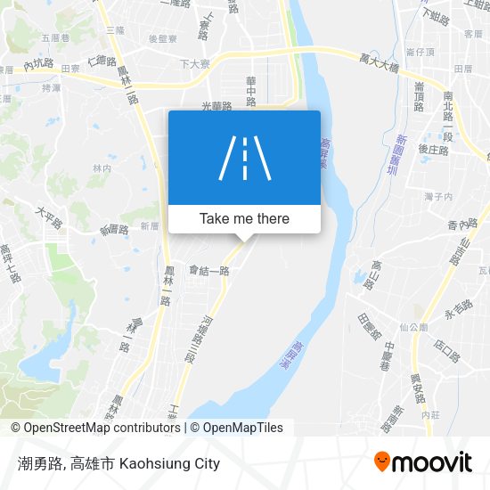 潮勇路 map