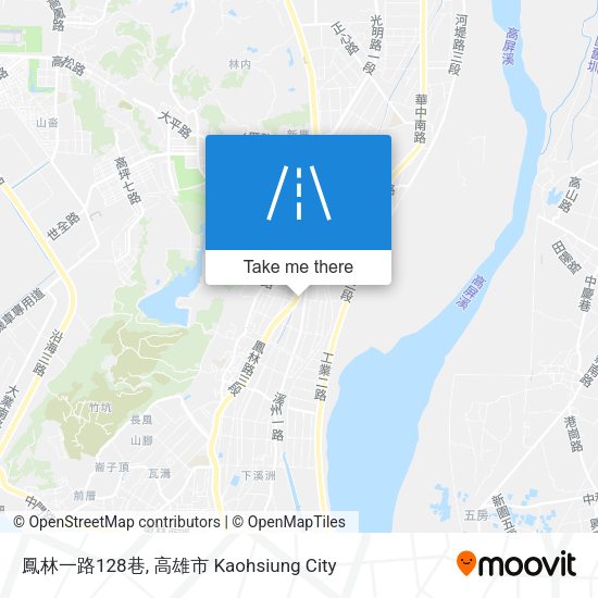 鳳林一路128巷地圖