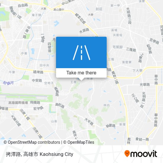拷潭路地圖