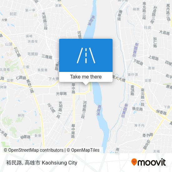 裕民路地圖