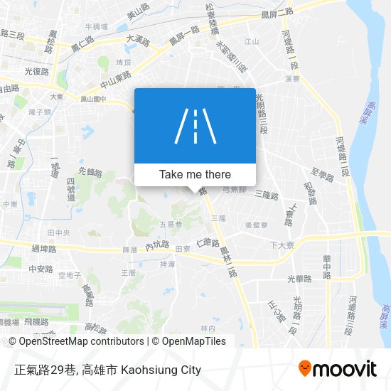 正氣路29巷地圖