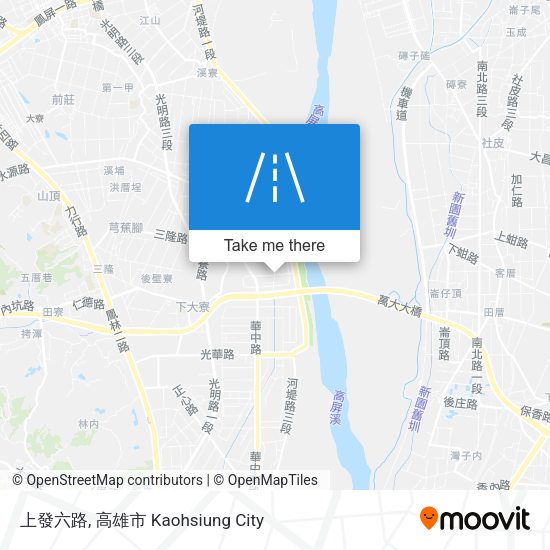 上發六路 map