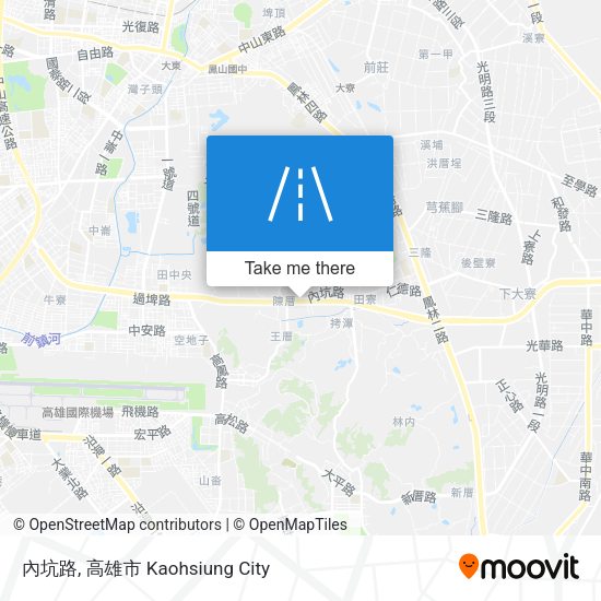 內坑路地圖