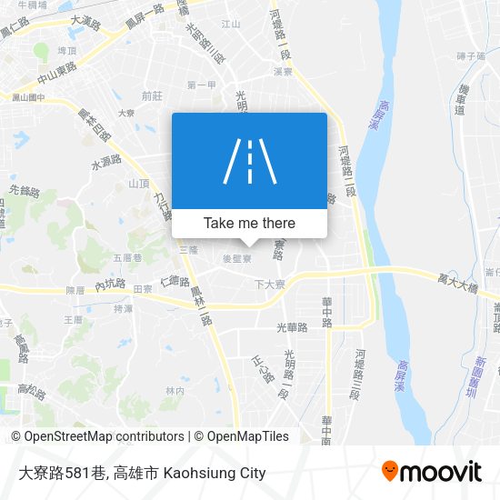 大寮路581巷 map