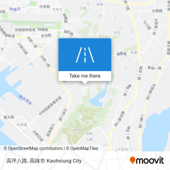 高坪八路 map