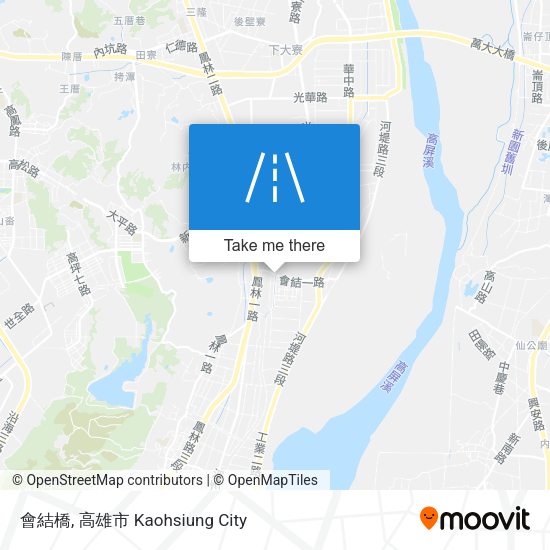 會結橋 map