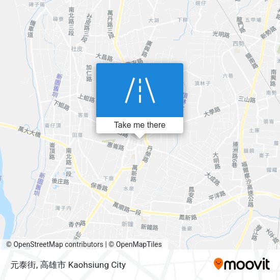 元泰街 map