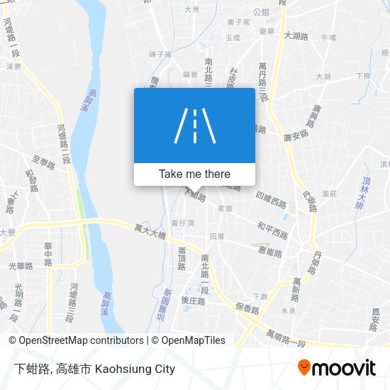 下蚶路 map