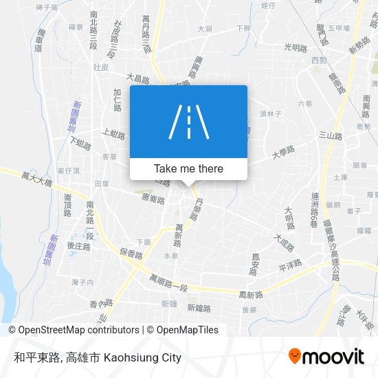 和平東路地圖