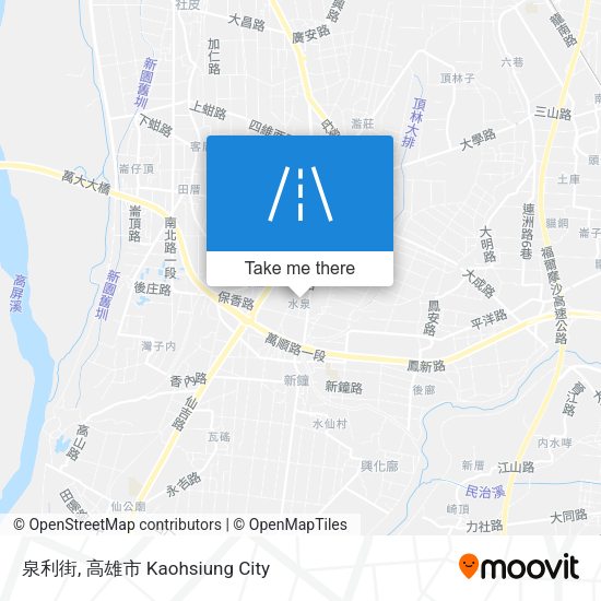 泉利街地圖