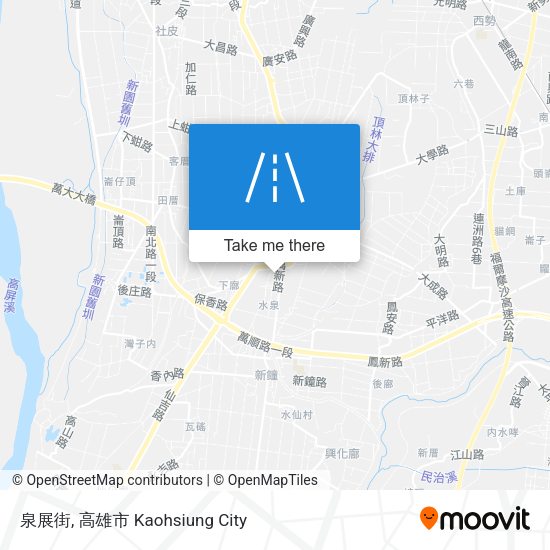 泉展街 map