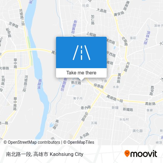 南北路一段 map
