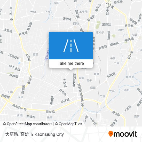 大新路 map