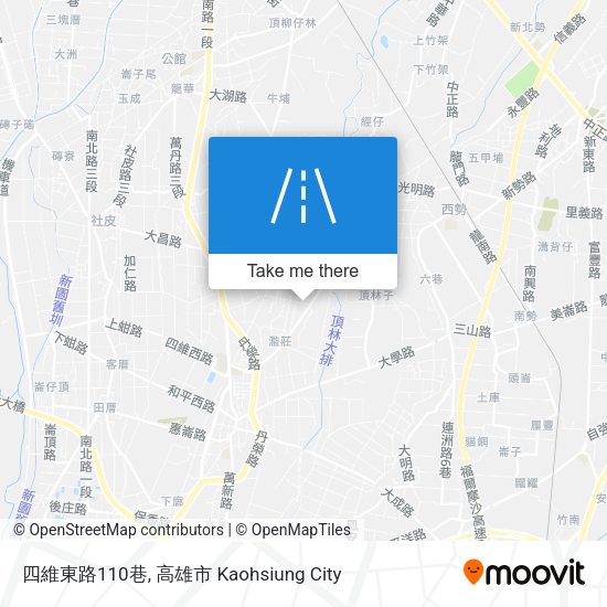 四維東路110巷 map