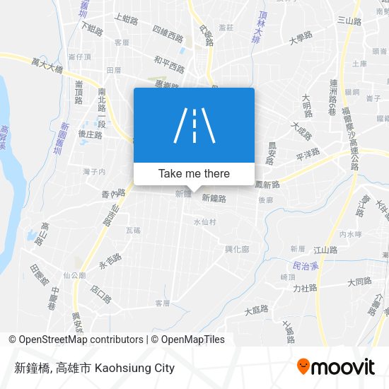 新鐘橋 map