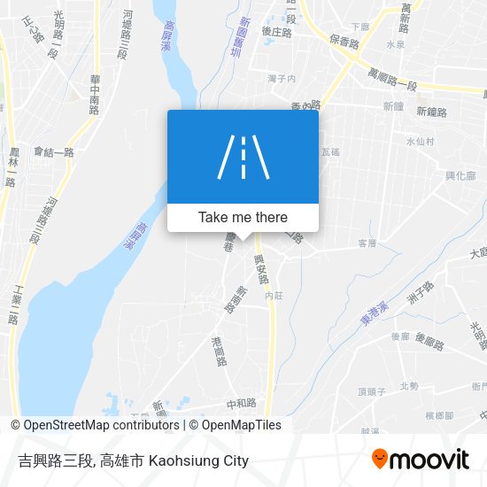 吉興路三段地圖