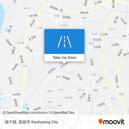 洲子路 map