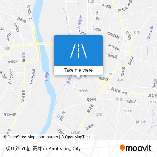 後庄路51巷地圖