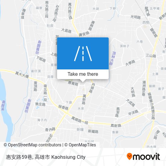 惠安路59巷地圖