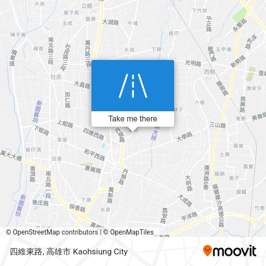 四維東路 map