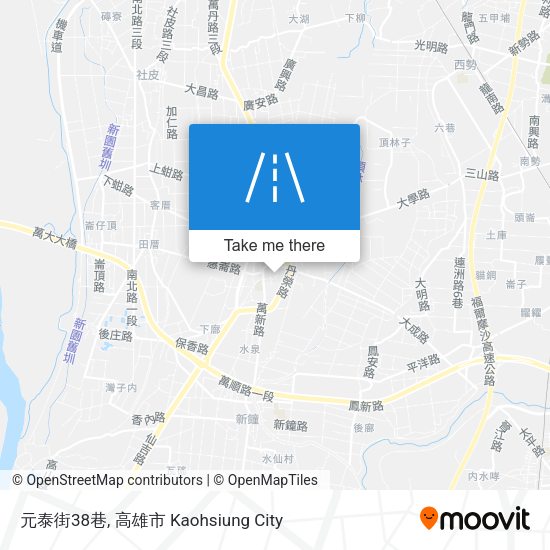 元泰街38巷 map