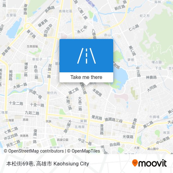 本松街69巷地圖