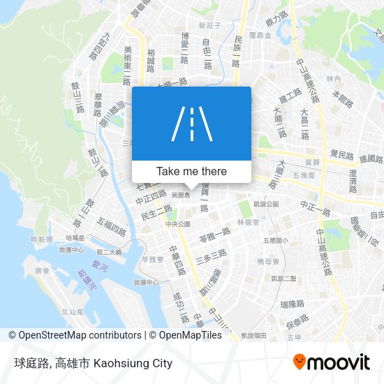球庭路 map