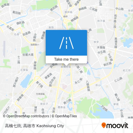 高楠七街地圖