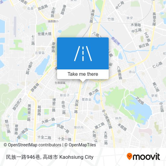 民族一路946巷 map