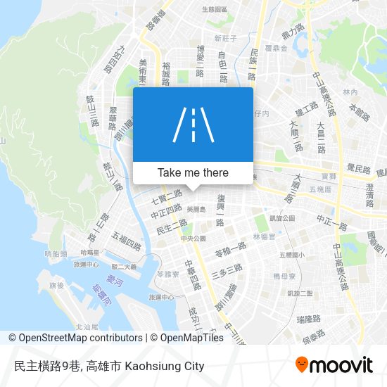 民主橫路9巷 map
