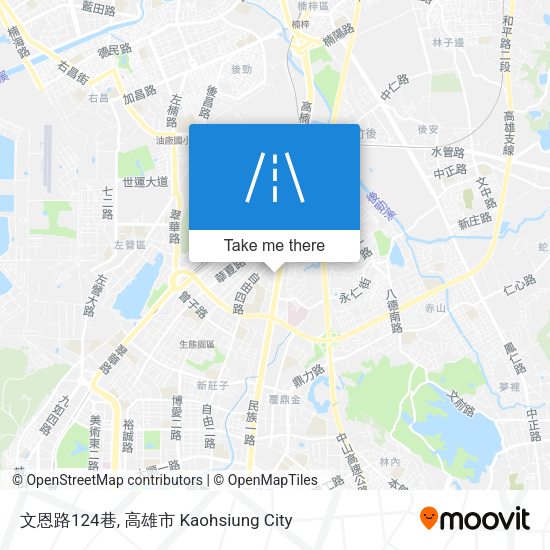 文恩路124巷地圖