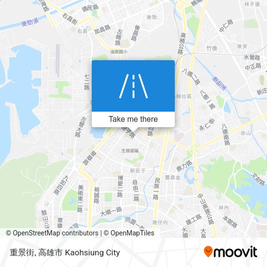 重景街 map