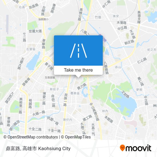鼎富路 map