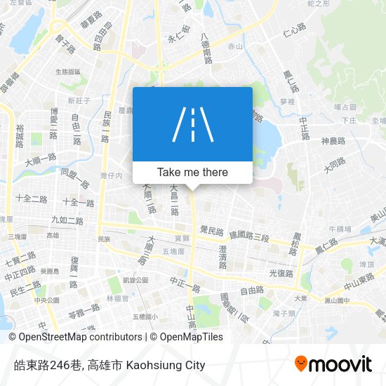 皓東路246巷 map