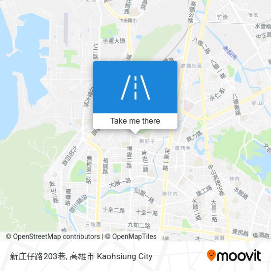 新庄仔路203巷 map