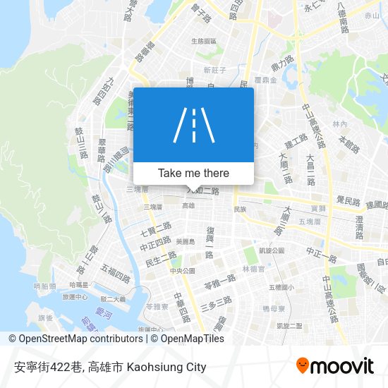 安寧街422巷 map