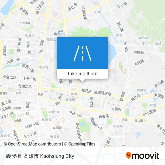 義發街 map