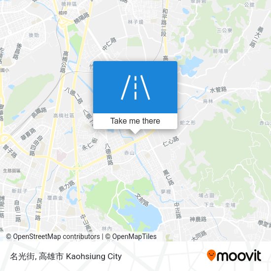 名光街地圖