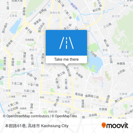 本館路61巷 map