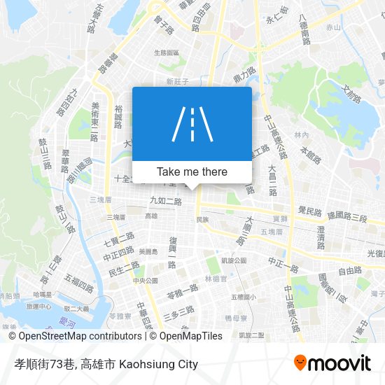 孝順街73巷 map