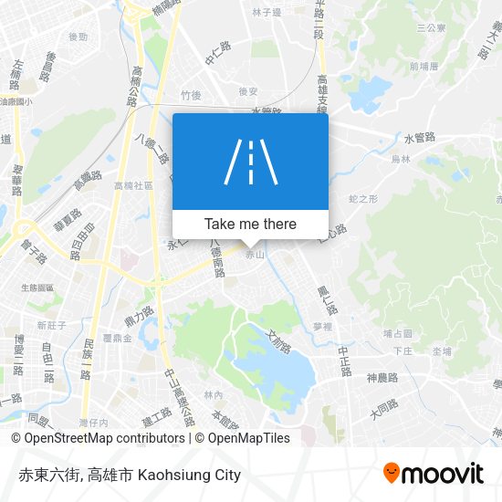 赤東六街 map