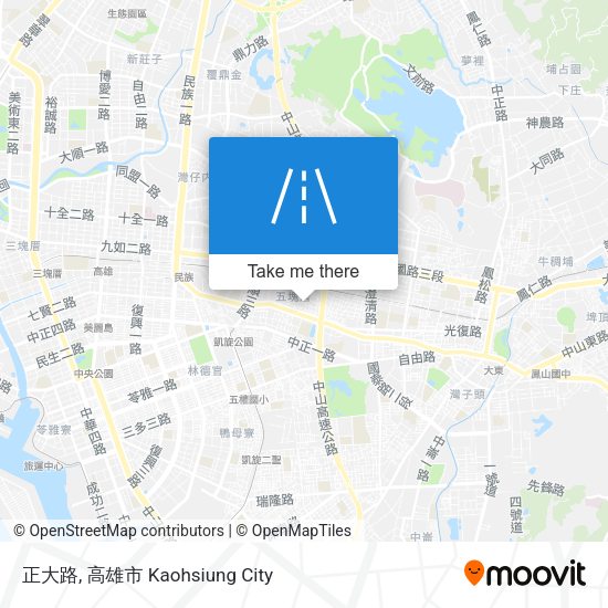 正大路 map